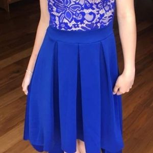 Dress, royal blue, XXS